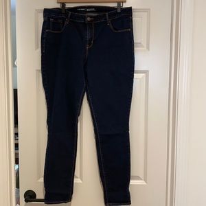 Old Navy Dark Wash Jeans Superstar Skinny Size 18